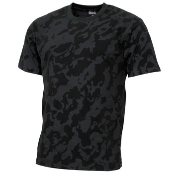 MFH Militair (US) leger T-shirt  "Streetstyle"  met Night camouflage print - 145 g/m²