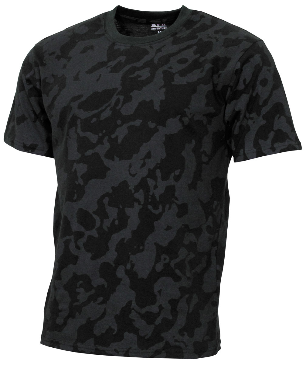 Amerikaans (US) leger T-shirt "Streetstyle" Night camouflage - Lechuza | OutdoorClick by CollectClick C.V.