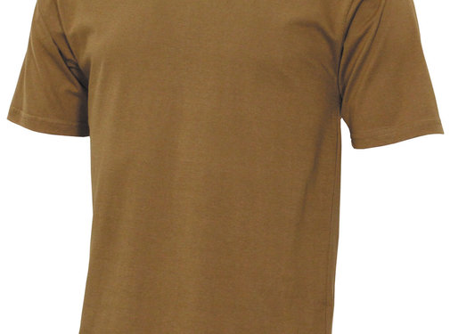 MFH MFH - US T-shirt - "Streetstyle" - Coyote tan - 145 g/m²