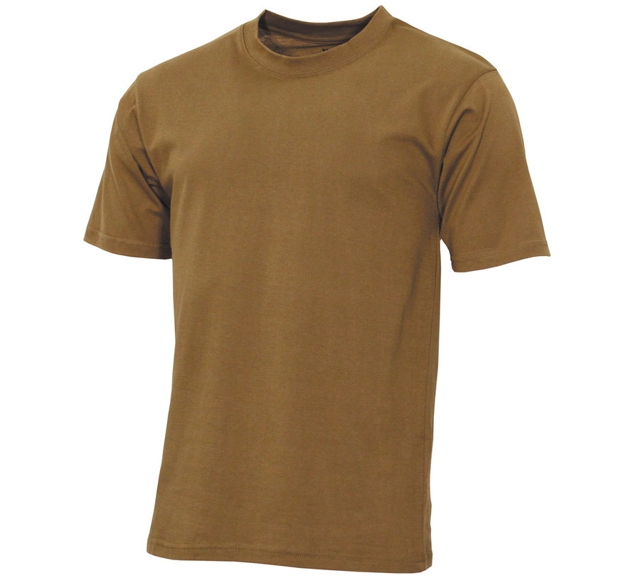 MFH - US T-shirt  -  "Streetstyle"  -  Coyote tan  -  145 g/m²