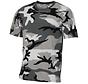 Militär (US) T-Shirt "Streetstyle" mit Urban Camouflage - 140-145 g/m²