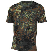 MFH mfh leger t-shirt streetstyle met vlekken camouflage