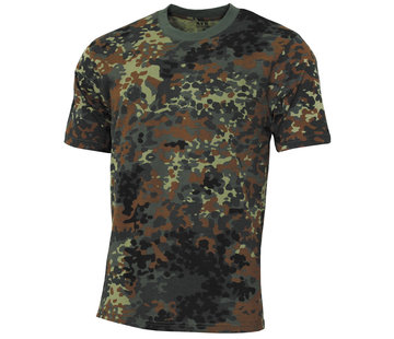 MFH mfh leger t-shirt streetstyle met vlekken camouflage
