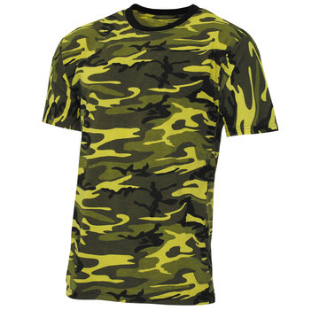MFH MFH - US T-Shirt -  "Streetstyle" -  gelb-camo -  140-145 g/m²