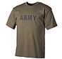 MFH - T-shirt  -  Legergroen  -  "Army" bedrukt