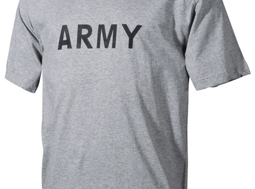 MFH MFH - T-Shirt -  bedruckt -  "Army" -  grau
