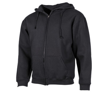 ProCompany ProCompany - Kapuzen Sweatshirt-Jacke -  "PC" -  340 g/m² -  schwarz