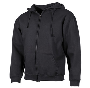 ProCompany ProCompany - Kapuzen Sweatshirt-Jacke -  "PC" -  340 g/m² -  schwarz