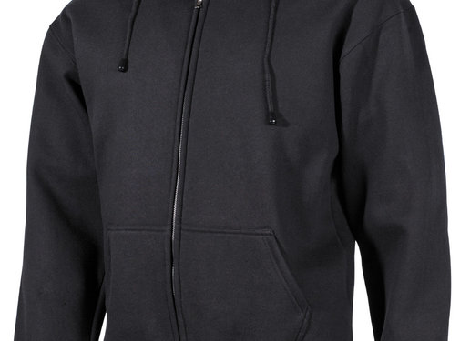 ProCompany ProCompany - Kapuzen Sweatshirt-Jacke -  "PC" -  340 g/m² -  schwarz