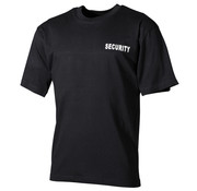 MFH MFH - T-Shirt  -  Noir  -  "Security"  -  Imprimé