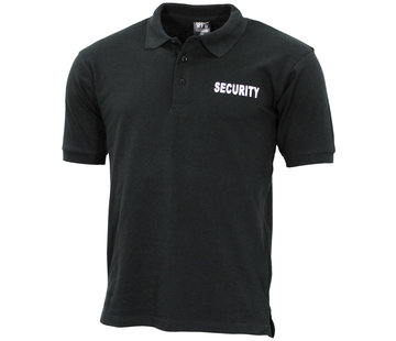 ProCompany ProCompany - Poloshirt  -  Zwart  -  "Security" bedrukt