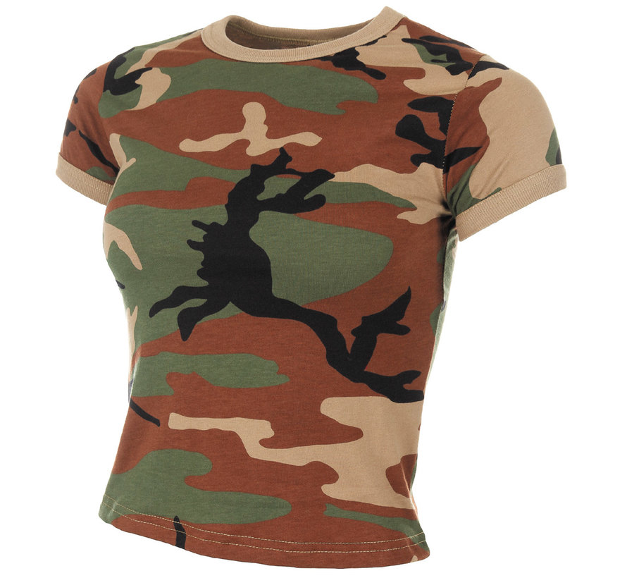 MFH - US T-Shirt -  Damen -  woodland
