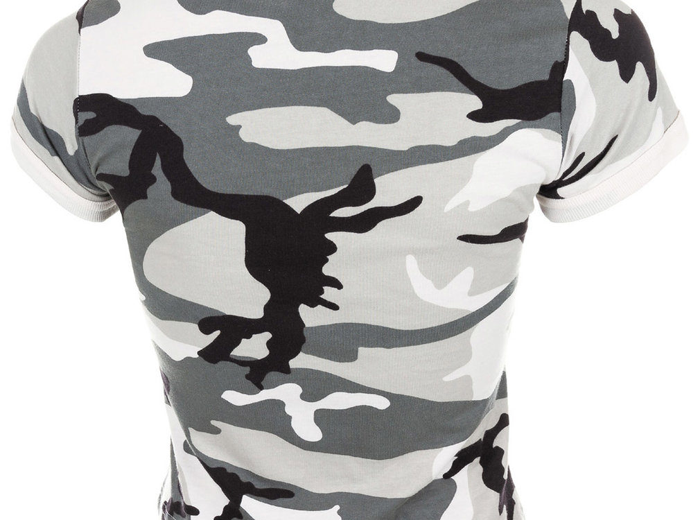 MFH MFH - US T-shirt  -  Dames  -  Urban camouflage