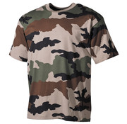 MFH MFH - T-shirt américain  -  manche courte  -  Camouflage CCE  -  170 g/m2