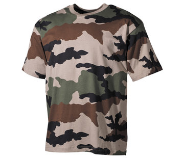 MFH MFH - T-shirt américain  -  manche courte  -  Camouflage CCE  -  170 g/m2