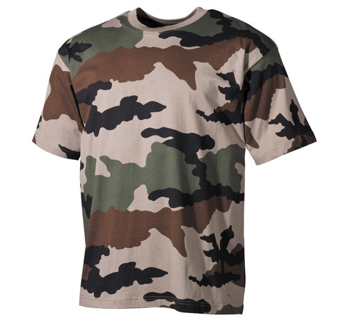 MFH MFH - T-shirt américain  -  manche courte  -  Camouflage CCE  -  170 g/m2