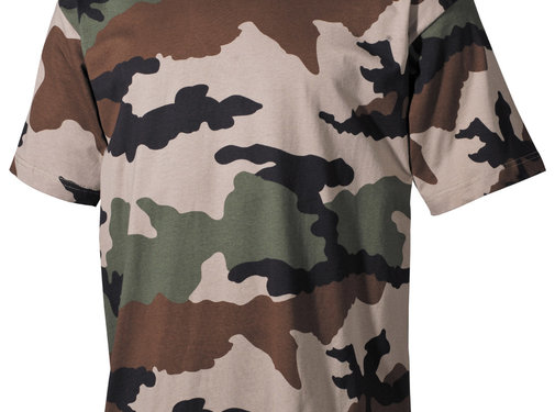 MFH MFH - T-shirt américain  -  manche courte  -  Camouflage CCE  -  170 g/m2