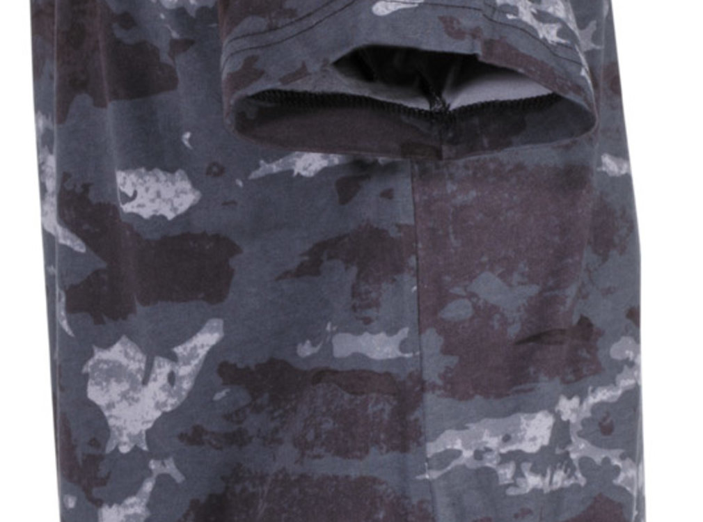 MFH Klassiek militair (US) T-shirt met HDT camo LE patroon - 170 g/m²
