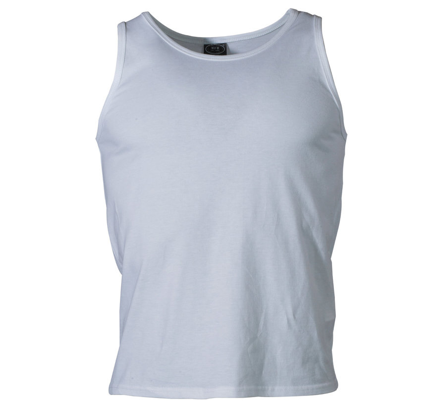 MFH - US Tank-Top -  weiß -  170 g/m²