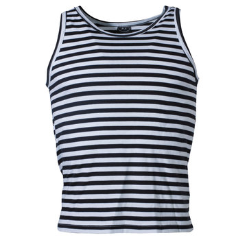 MFH MFH - Russische marine tanktop  -  Wit met blauw