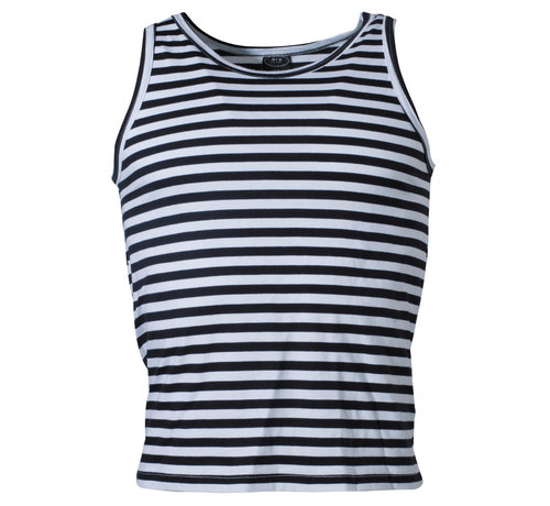 MFH MFH - Russische marine tanktop  -  Wit met blauw