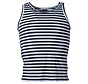 MFH - Russe Débardeur Marine, blanc-bleu