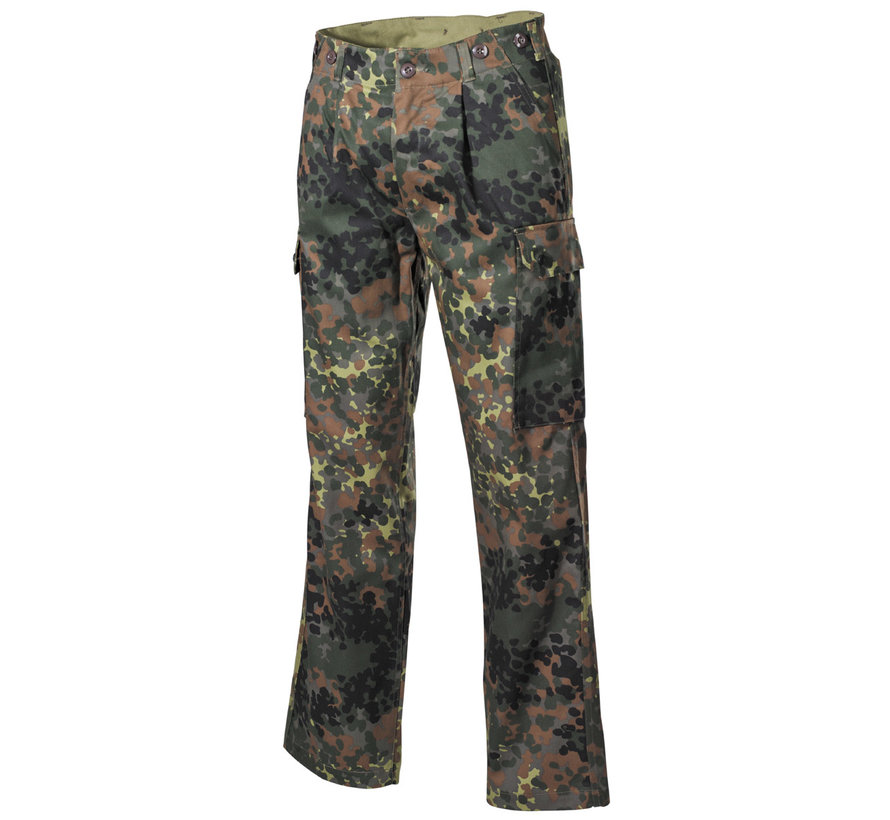 MFH - BW Field broek - flecktarn - 5 kleuren - volgens de oorspronkelijke TL