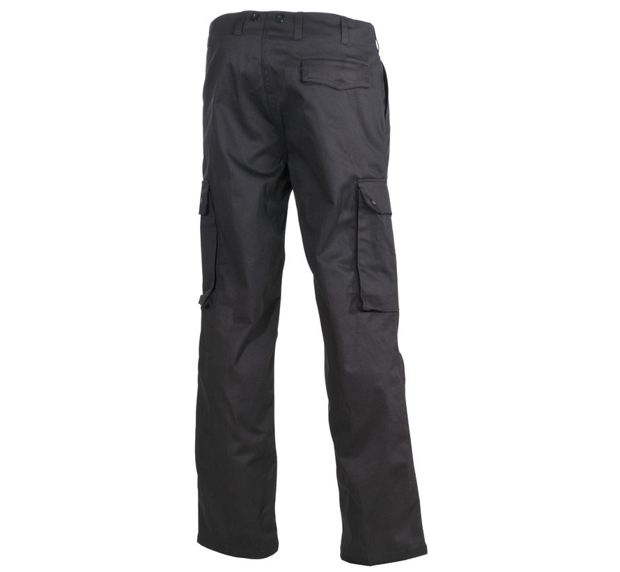 MFH - Pantalon de campagne BW - Noir - grandes tailles