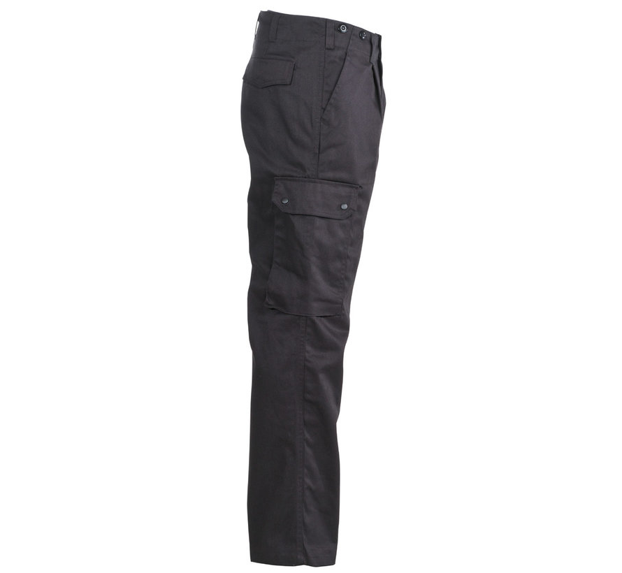 MFH - Pantalon de campagne BW  -  Noir  -  grandes tailles