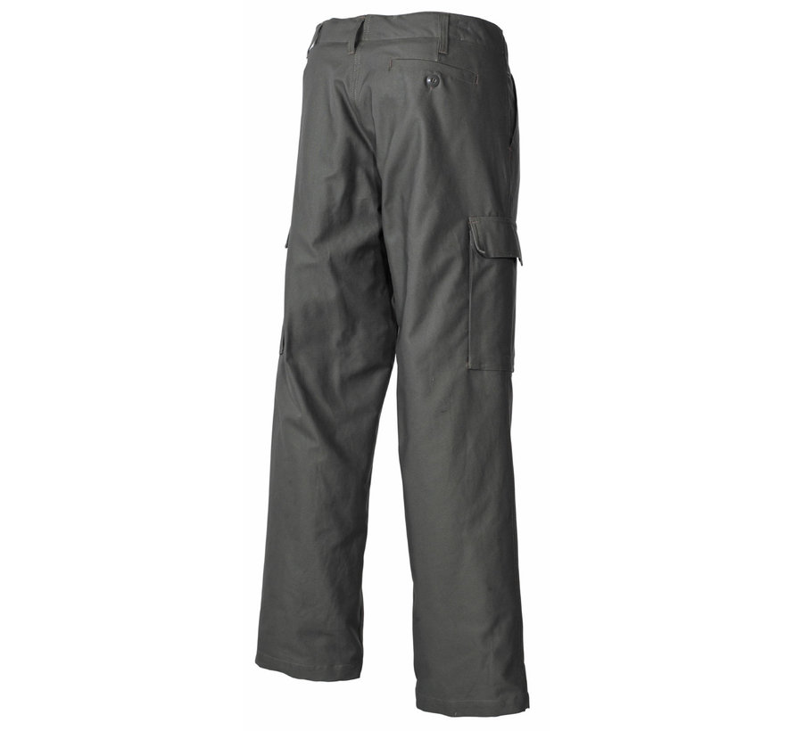 MFH - BW Moleskinhose  -  Thermische voering  -  Olive