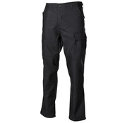 MFH MFH - Pantalon de combat américain  -  Edr  -  Noir  -  Renforcement du genou et des fesses