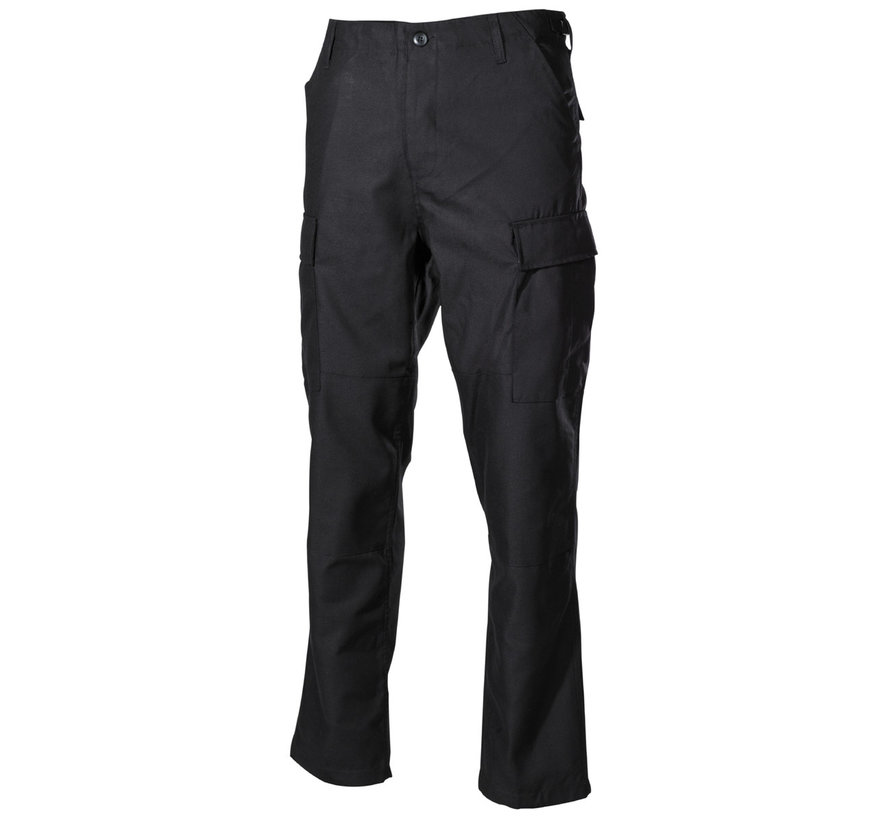 MFH - Pantalon de combat américain  -  Edr  -  Noir  -  Renforcement du genou et des fesses