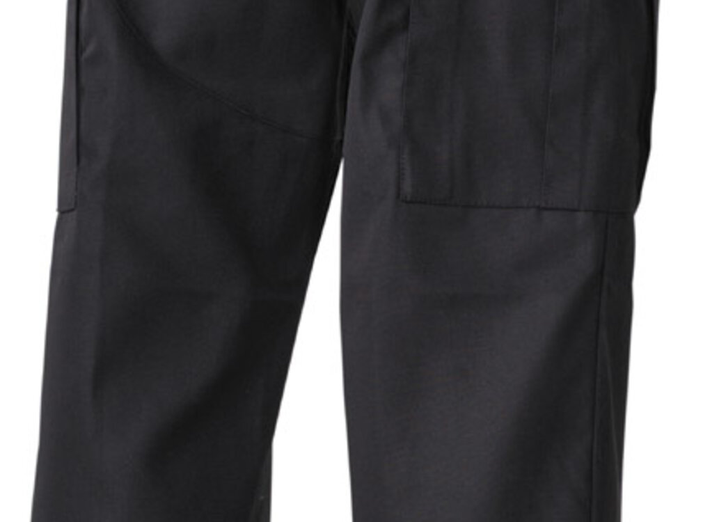MFH MFH - US Kampfhose -  BDU -  schwarz -  Knie- und Gesäßverstärkung