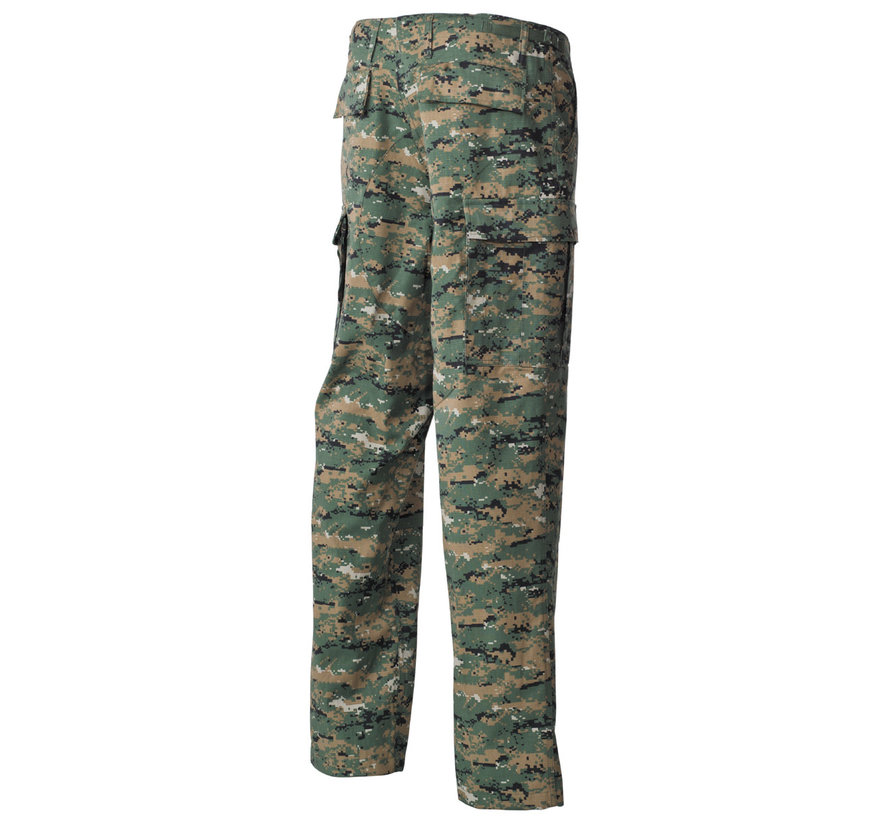 MFH - Pantalon de combat américain  -  Edr  -  Arrêt Rip  -  forêt numérique