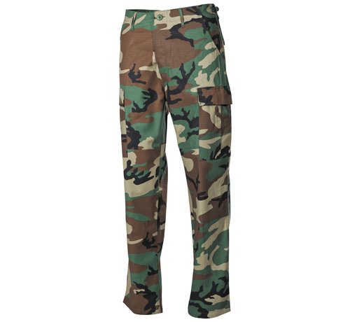 MFH MFH - Amerikaanse gevechts broek  -  Bdu  -  Rip stop  -  Woodland