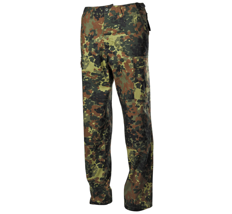 MFH - US Kampfhose - BDU - Rip Stop - flecktarn