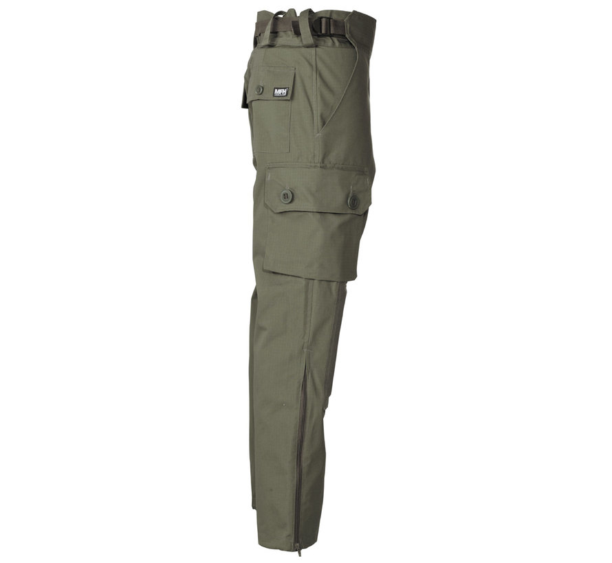 MFH High Defence - Pantalon de commande  -  "Smock"  -  Arrêt Rip  -  Olive