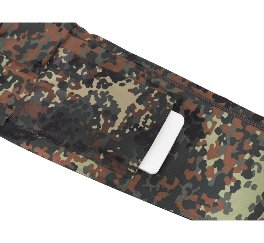 MFH High Defence - Pantalon de commande - "Smock" - Arrêt Rip - flecktarn