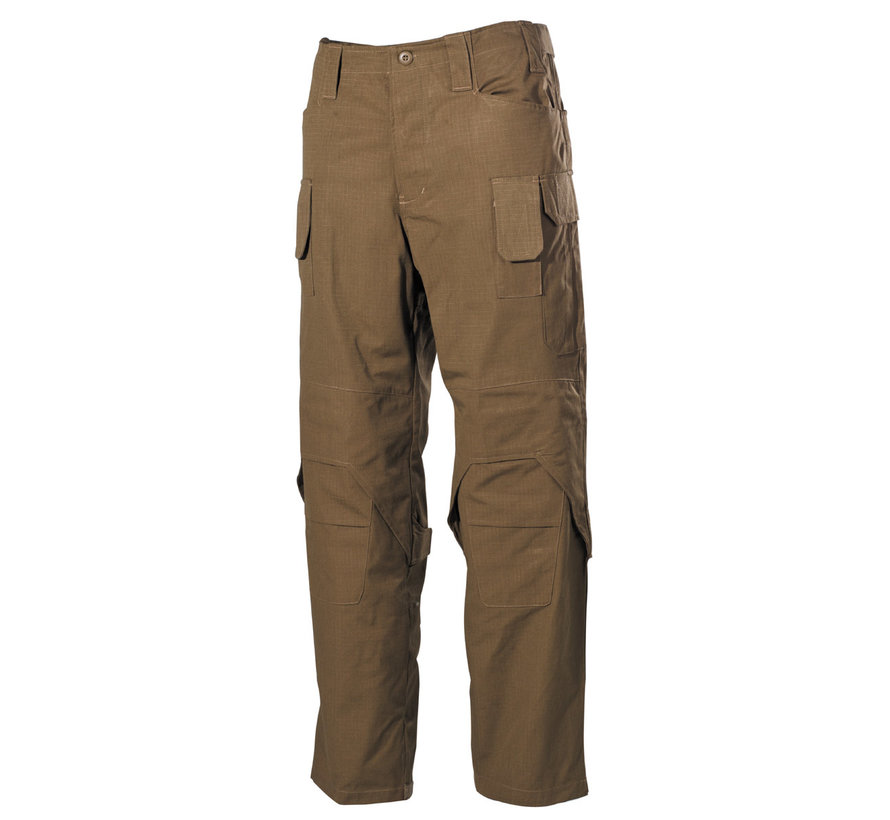 MFH High Defence - Utiliser un pantalon  -  "Mission"  -  Ny/Co (en)  -  Arrêt Rip  -  bronzage coyote