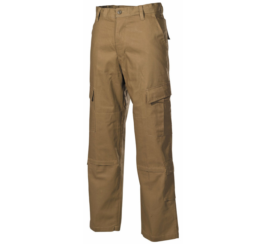 MFH - Pantalon de campagne américain  -  Acu  -  Arrêt Rip  -  bronzage coyote