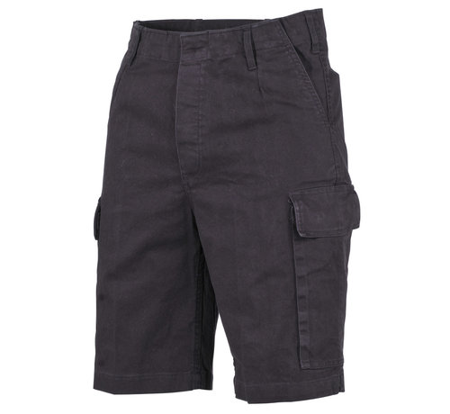 MFH MFH - BW Moleskin Bermuda - zwart - Stonewashed