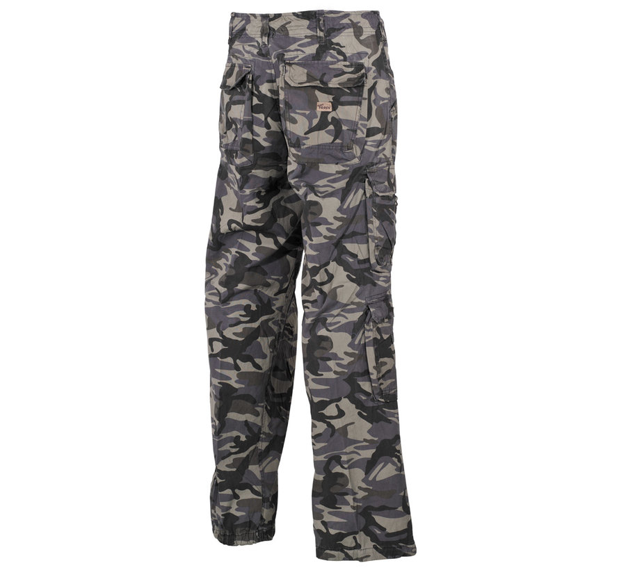 Pure Trash - Cargo broek  -  "Defense"  -  bestrijden  -  Camo  -  Pt  -  vintage prullenbak wassen