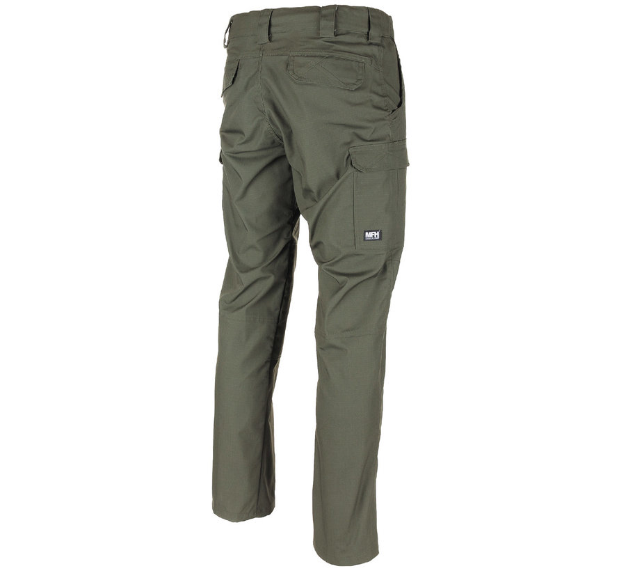 MFH High Defence - Pantalon tactique  -  "Attack"  -  Téflon  -  Arrêt Rip  -  Olive