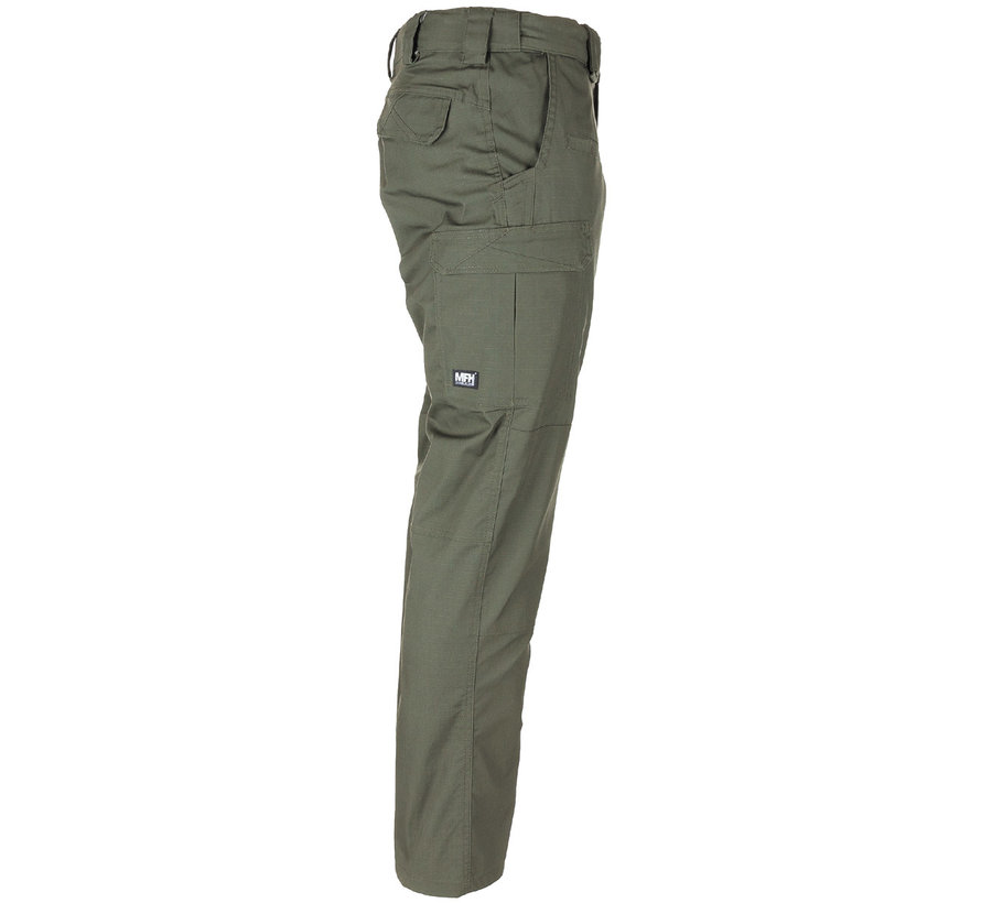 MFH High Defence - Pantalon tactique  -  "Attack"  -  Téflon  -  Arrêt Rip  -  Olive