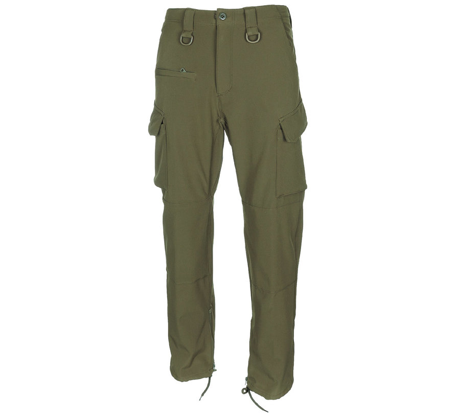 MFH - Zachte shell broek  -  "Allround"  -  Olive