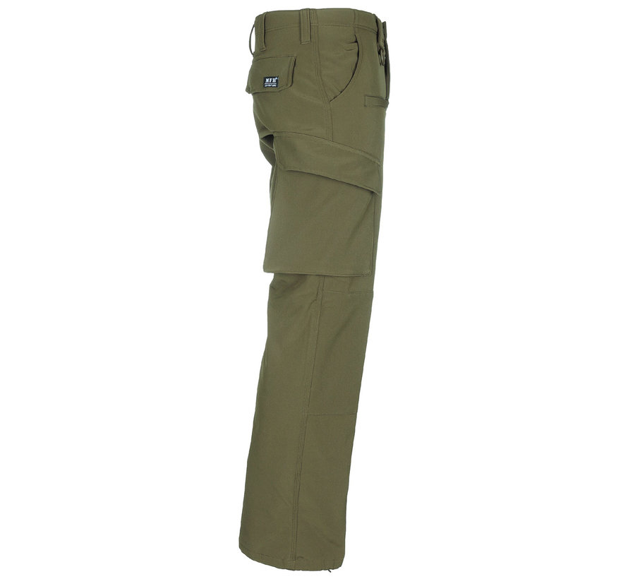 MFH - Pantalon Soft Shell  -  "Allround"  -  Olive