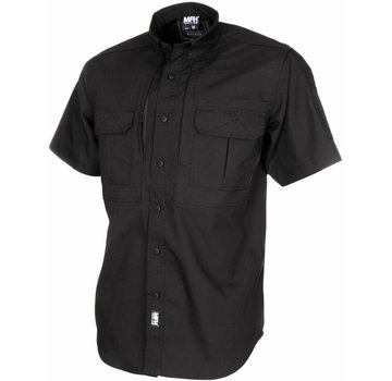 MFH | Mission For High Defence MFH High Defence - Chemise - "Attack" - Manches courtes - Noir - Téflon - Arrêt Rip