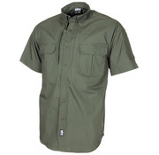 MFH | Mission For High Defence MFH High Defence - Shirt  -  "Attack"  -  Shortsleeve  -  Olive  -  Teflon  -  Rip stop