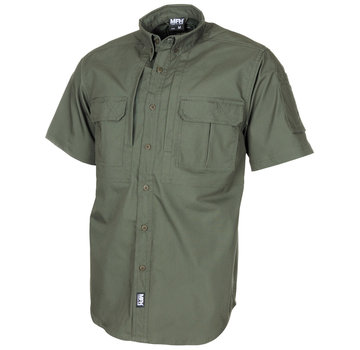 MFH | Mission For High Defence MFH High Defence - Shirt  -  "Attack"  -  Shortsleeve  -  Olive  -  Teflon  -  Rip stop