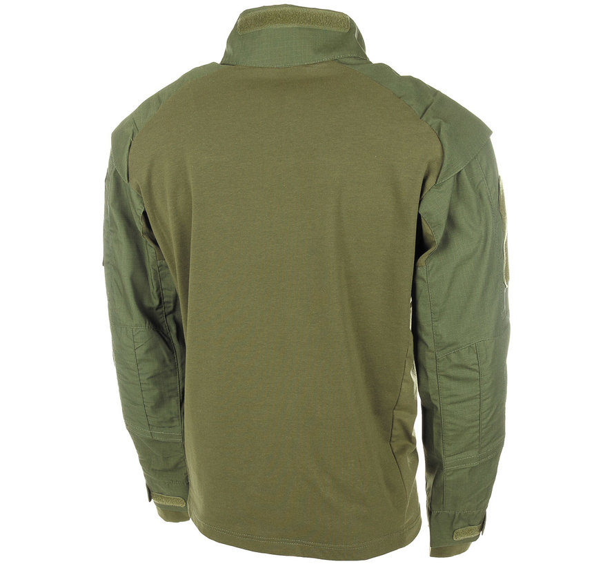 MFH High Defence - Chemise tactique des États-Unis  -  Manches longues  -  Olive